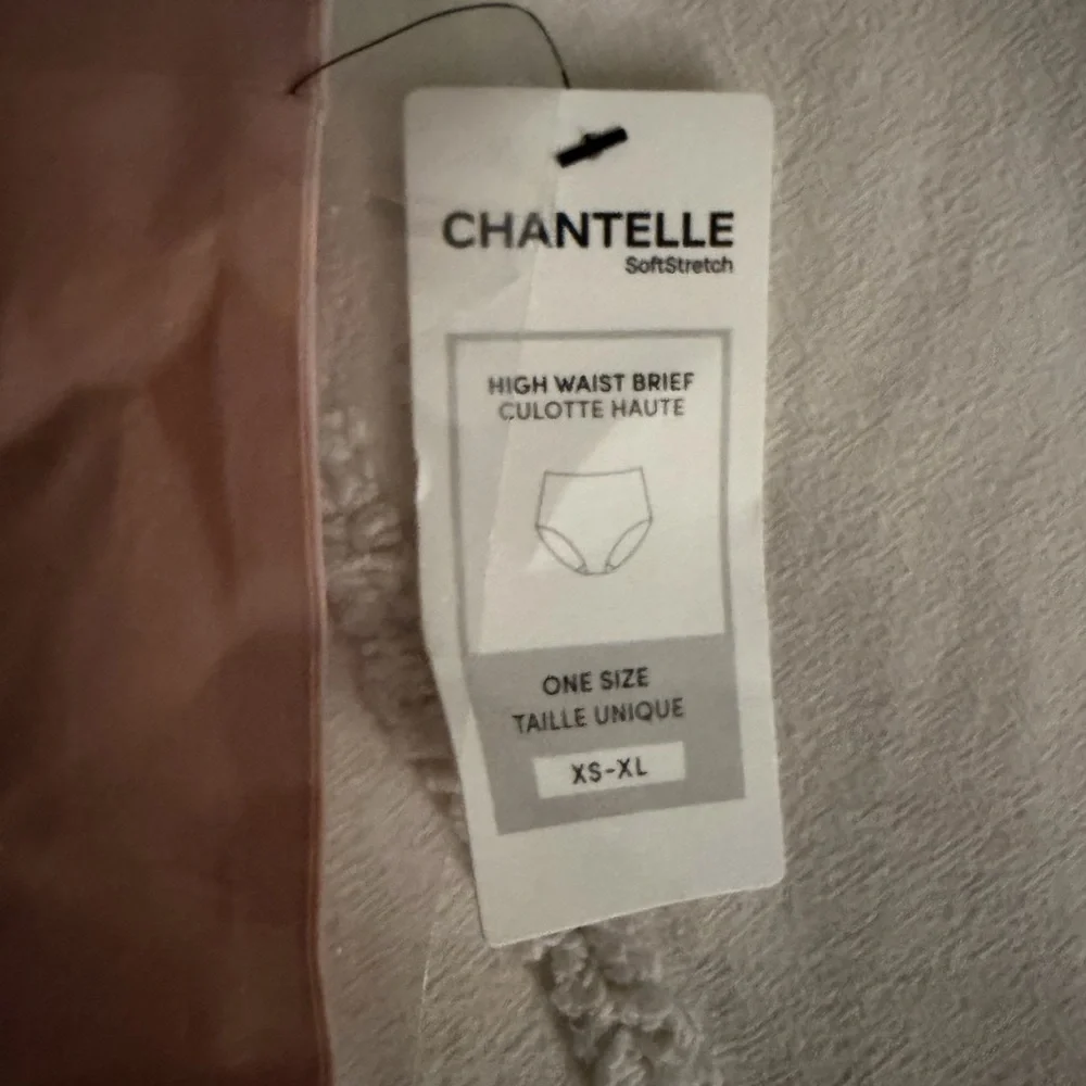 NWT Chantelle Soft Stretch One Size Briefs- Nude - Picture 5 of 5